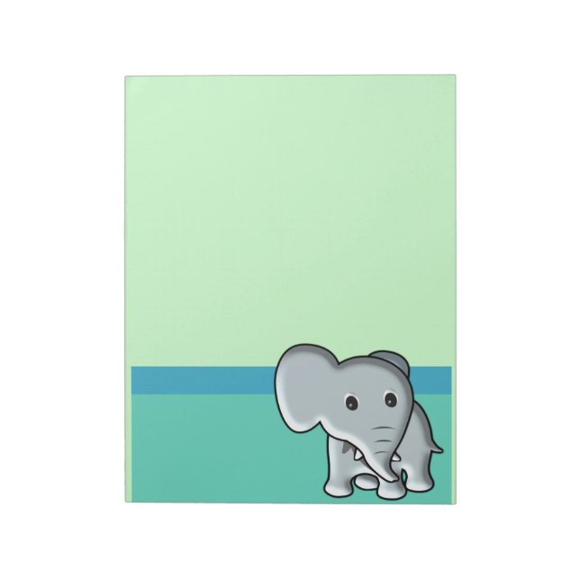 Elephant Notizblock (Rotiert)