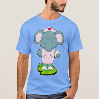Elephant Nurse Note T-Shirt