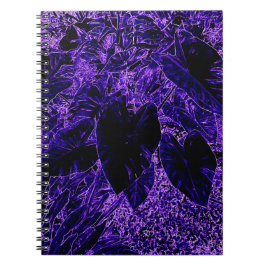 Elephant Ohrleaf Tief Lila Notizblock