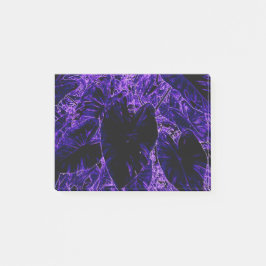 Elephant Ohrleaf Tief Lila Post-it Klebezettel