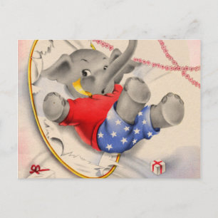 Elephant Oops Postkarte