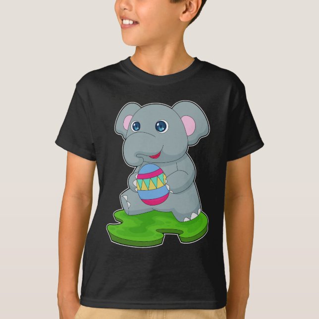 Elephant Osterei T-Shirt (Vorderseite)
