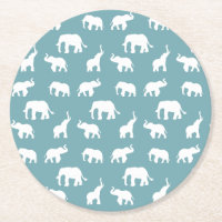 Elephant Paper Untersetzer