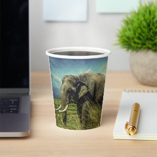 Elephant Pappbecher
