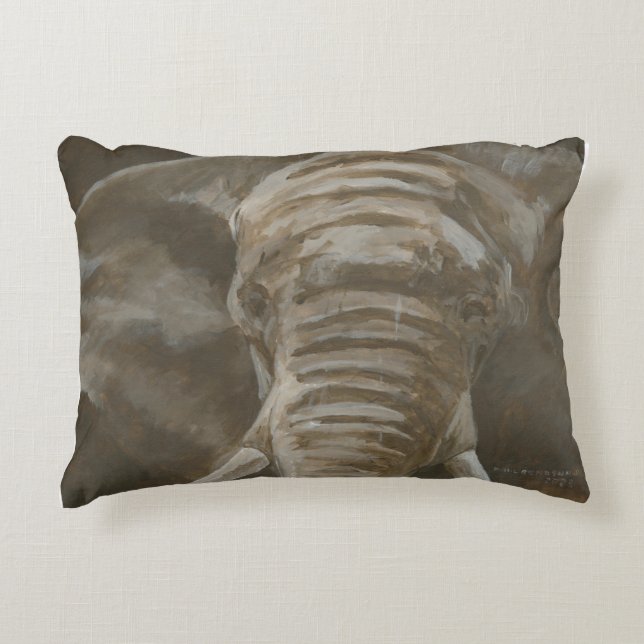 elephant pillow dekokissen (Vorderseite)