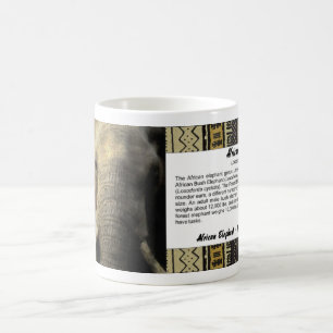 Elephant Portrait Kaffeetasse