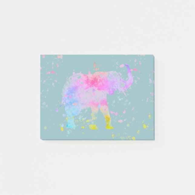 Elephant Post-it Klebezettel (Vorderseite)
