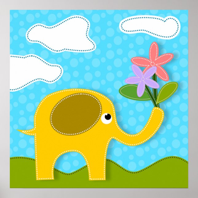 Elephant Poster (Vorne)