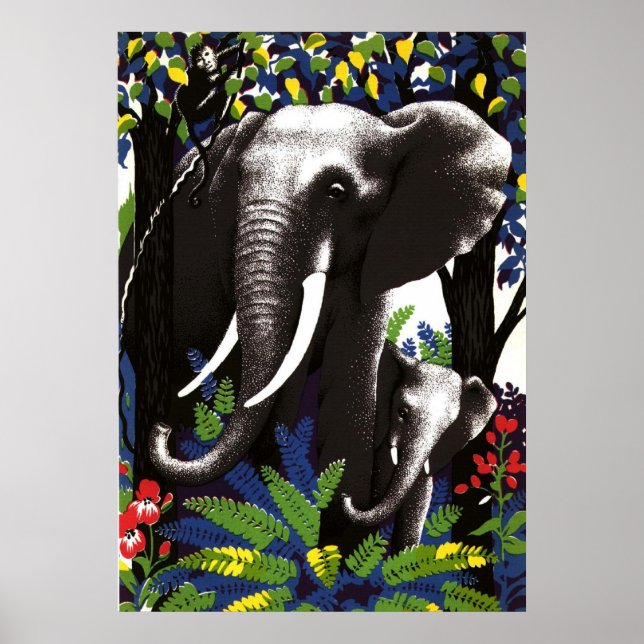 Elephant Poster (Vorne)