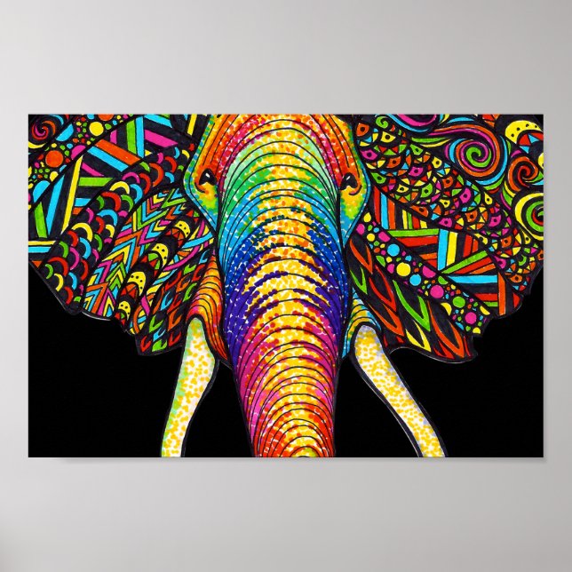 Elephant Poster (Vorne)