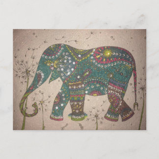 Elephant Postkarte