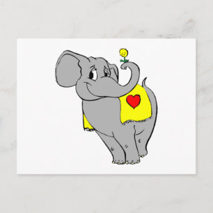 Elephant Postkarte