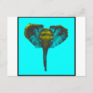 Elephant Postkarte