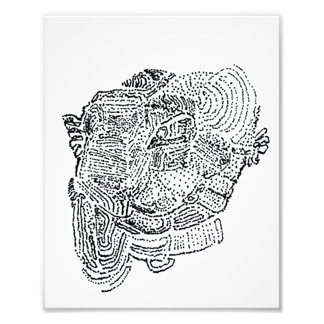 Elephant Print Fotodruck (Vorne)