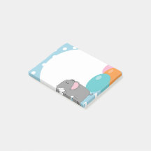 Elephant Print Post-it Notes