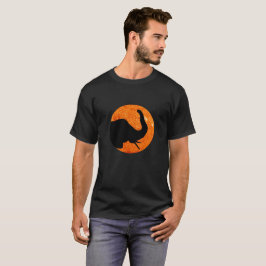 Elephant Profile Solar Eclipse T-Shirt