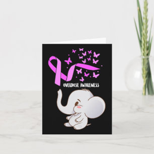 Elephant Purpleln Lloons Überdosierung Karte
