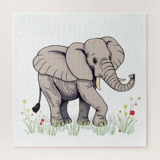 Elephant Puzzle (Vertikal)