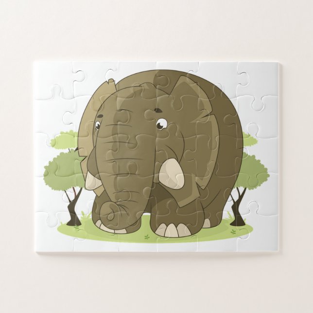 Elephant Puzzle (Horizontal)