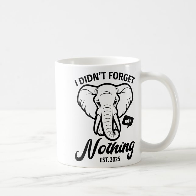 Elephant Quote, Elephant Lover, Elephant Zoo Anima Kaffeetasse (Rechts)
