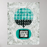 Elephant Rememberbering Poster Wall Art