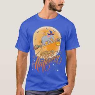 Elephant Ride Hexenschuss Moon Vintag Elephant Hal T-Shirt