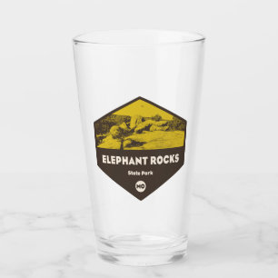 Elephant Rocks Staat Park Missouri Glas