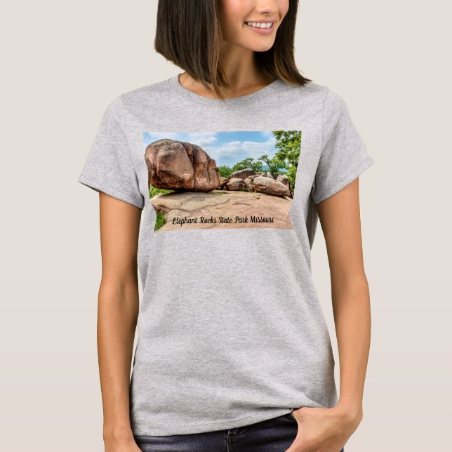 Elephant Rocks Staat Park T - Shirt (Vorderseite)