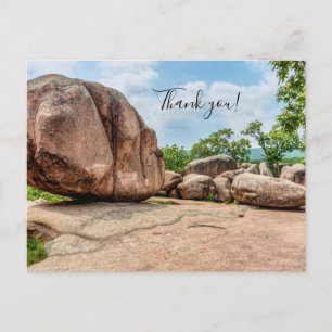 Elephant Rocks State Park Danke Postkarte
