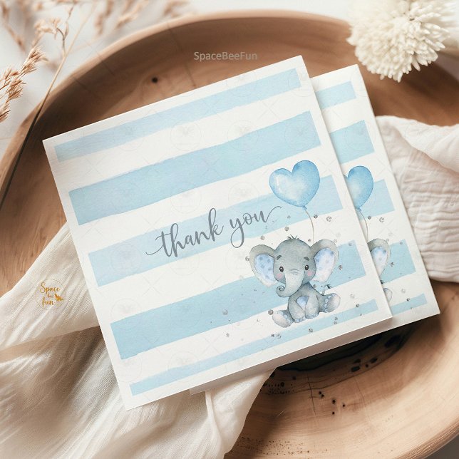 Elephant Safari Baby Dusche Serviette (Elephant Safari Baby Shower Invitation Elephant Safari Baby Shower Invitation Boy Planning a baby sh)