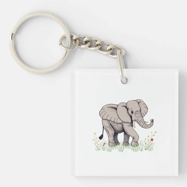 Elephant Schlüsselanhänger (Vorderseite)