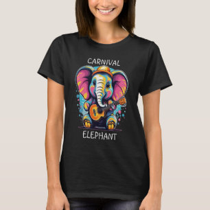 Elephant Serenades Elefant spielt Gitarre T-Shirt