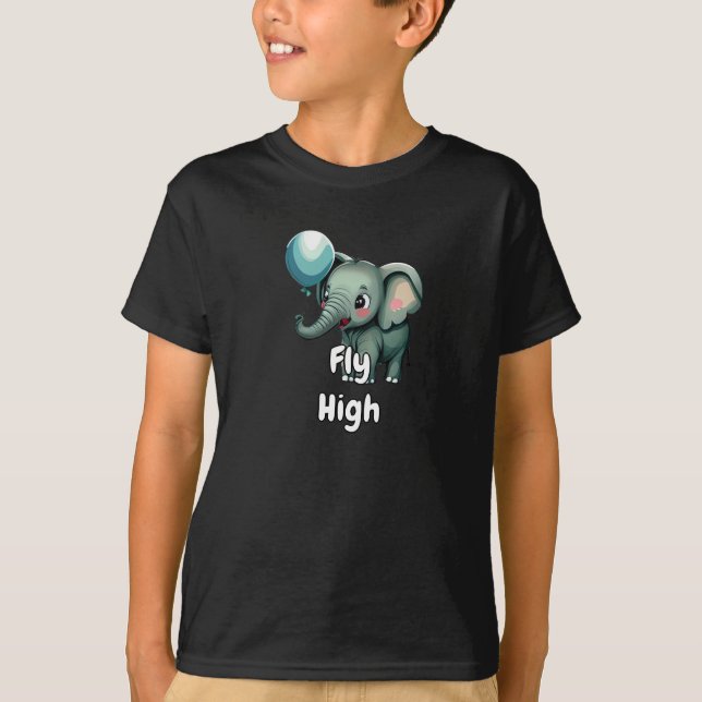 Elephant Shirt Fun Cool einzigartig Bestes stilvol (Vorderseite)