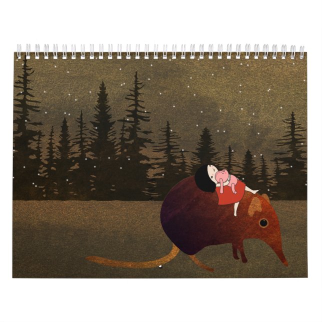 Elephant Shrew Calendar Kalender (Titelbild)