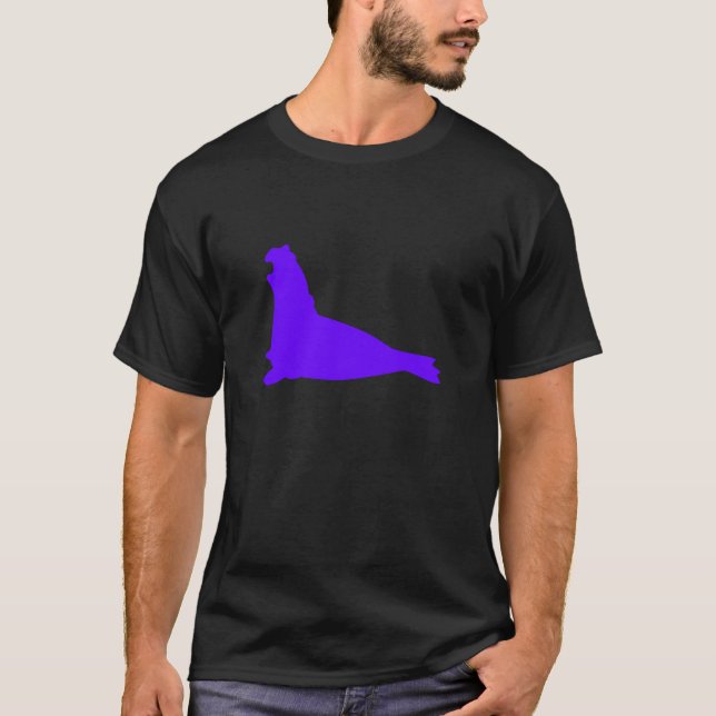 Elephant Siegel Shirt Elektrisch Lila (Vorderseite)