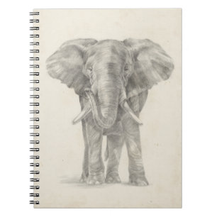 Elephant Sketch Notizblock