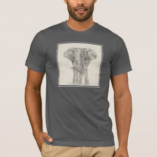 Elephant Sketch T-Shirt