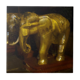 Elephant Small (4,25" x 4,25") Keramik Foto Tile Fliese