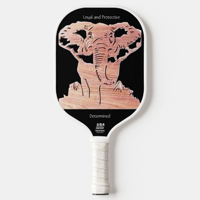"Elephant Smart" Pickleball Schläger (Vorderseite)