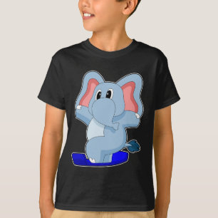 Elephant Snowboard Wintersport T-Shirt