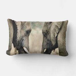 Elephant Soulmates Lendenkissen