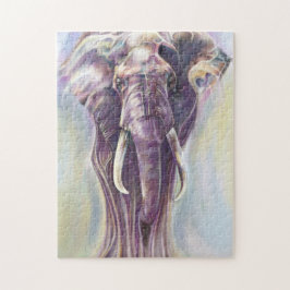 Elephant Spirit Painting - Puzzle