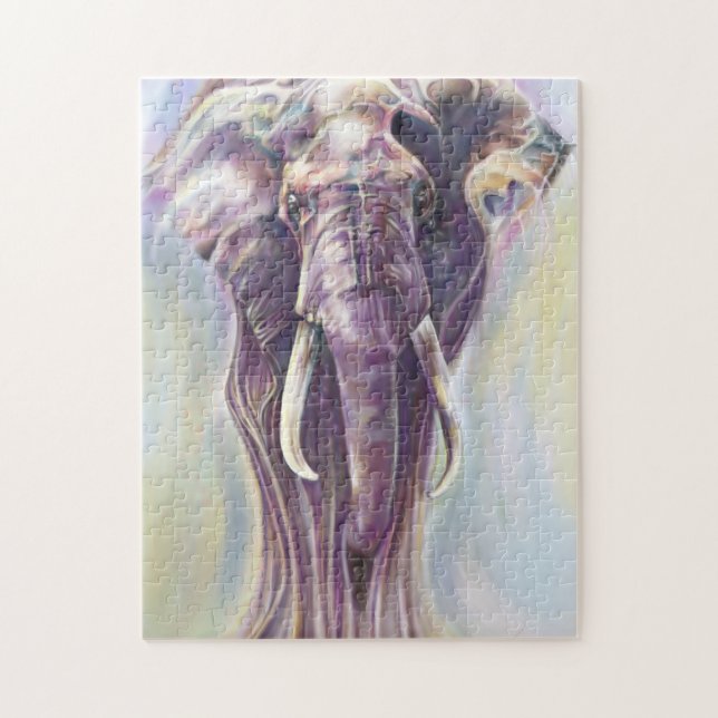 Elephant Spirit Painting - Puzzle (Vertikal)