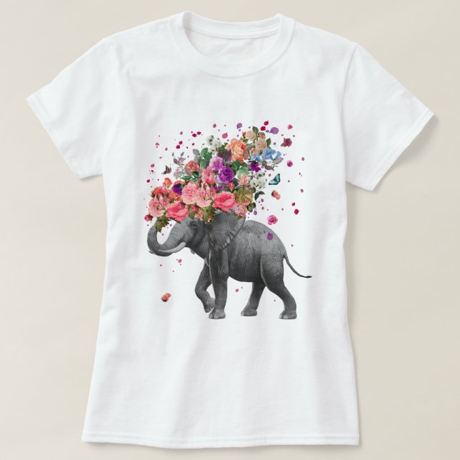 Elephant Splash T-Shirt (Design vorne)