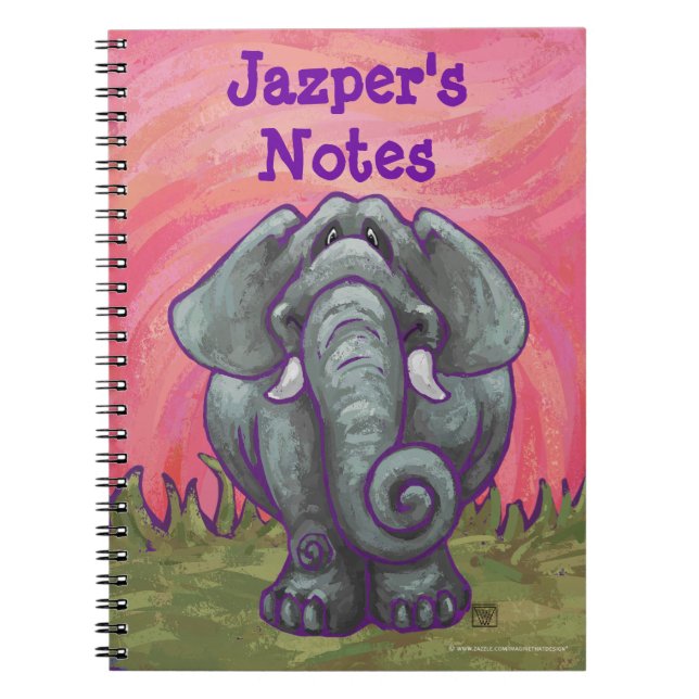 Elephant Stationery Notizblock (Vorderseite)