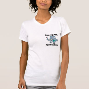 Elephant Stomp über Myasthenia Gravis T-Shirt