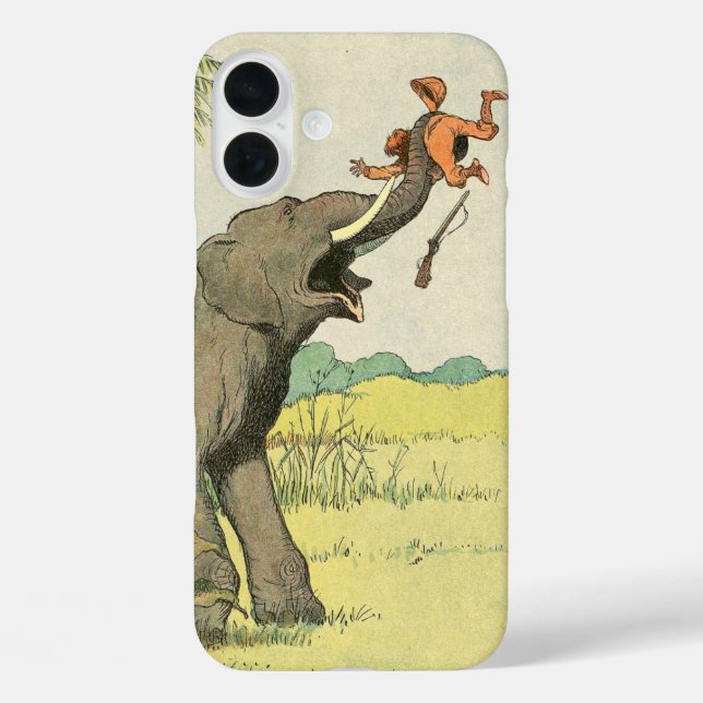 Elephant Story Book Zeichnend Case-Mate iPhone Hülle (Rückseite)