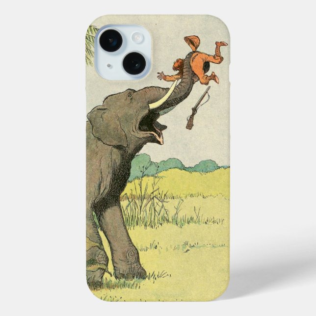 Elephant Story Book Zeichnend Case-Mate iPhone Hülle (Rückseite)