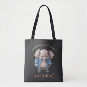 Elephant Stubborn kümmert sich um Niedliches, wund