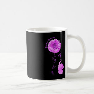 Elephant Sunflower Faith Hope Kämpfen Liebe Überdo Kaffeetasse